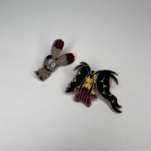 Pokémon Pins: Bunnelby and Mega Mawile - Picture 2 of 6